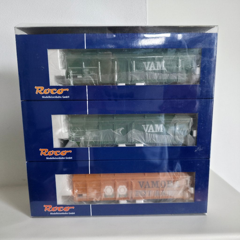 Roco 66025 H0 - Een Set VAM-wagens van de NS - Nieuwstaat, Overige merken, Gelijkstroom of Wisselstroom, Wagon, Ophalen of Verzenden