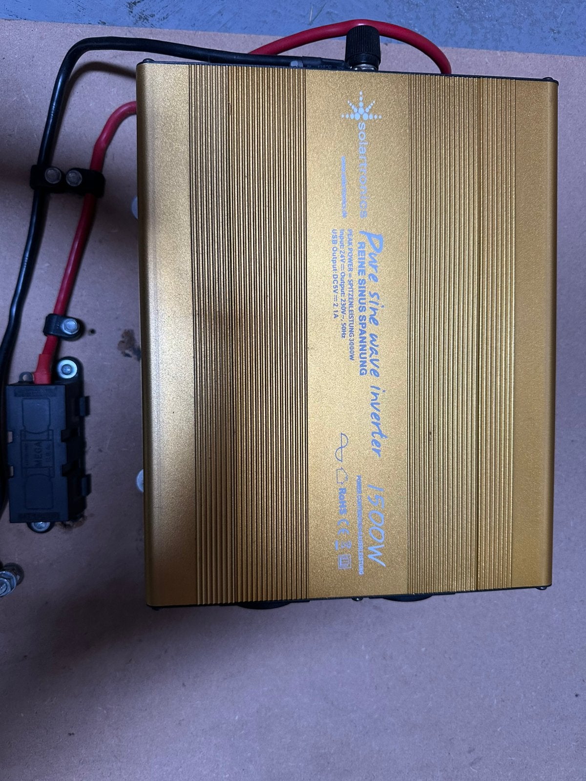 Omvormer 24v, Ophalen, Gebruikt, Elektronica en Kabels