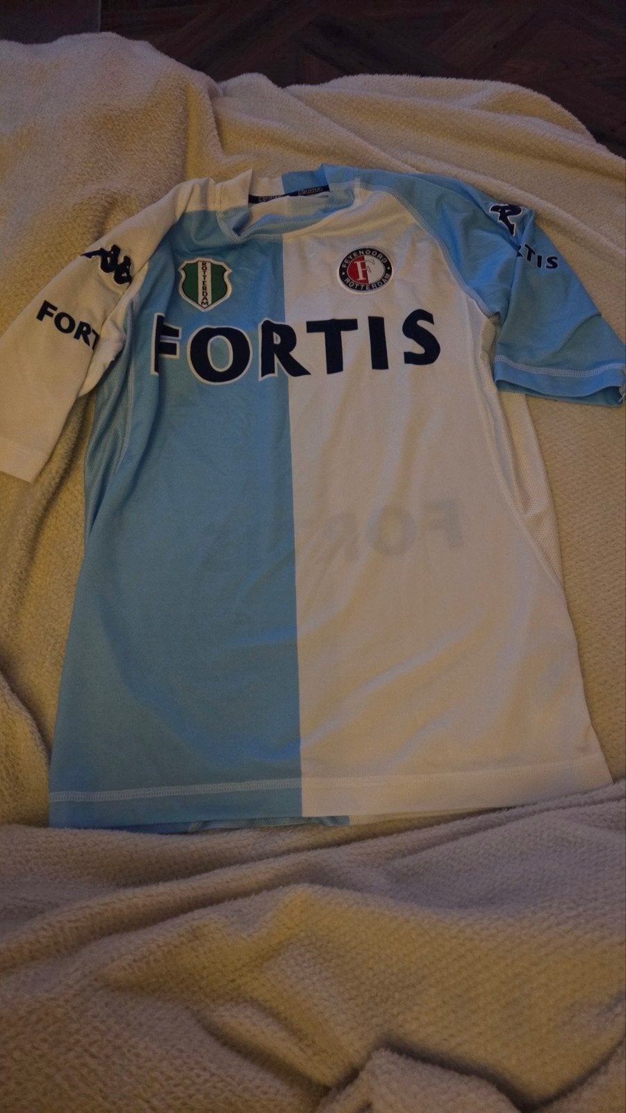 Feyenoord uitshirt 2005/2006 Fortis - Maat M, Ophalen of Verzenden, Gebruikt, Feyenoord, Shirt