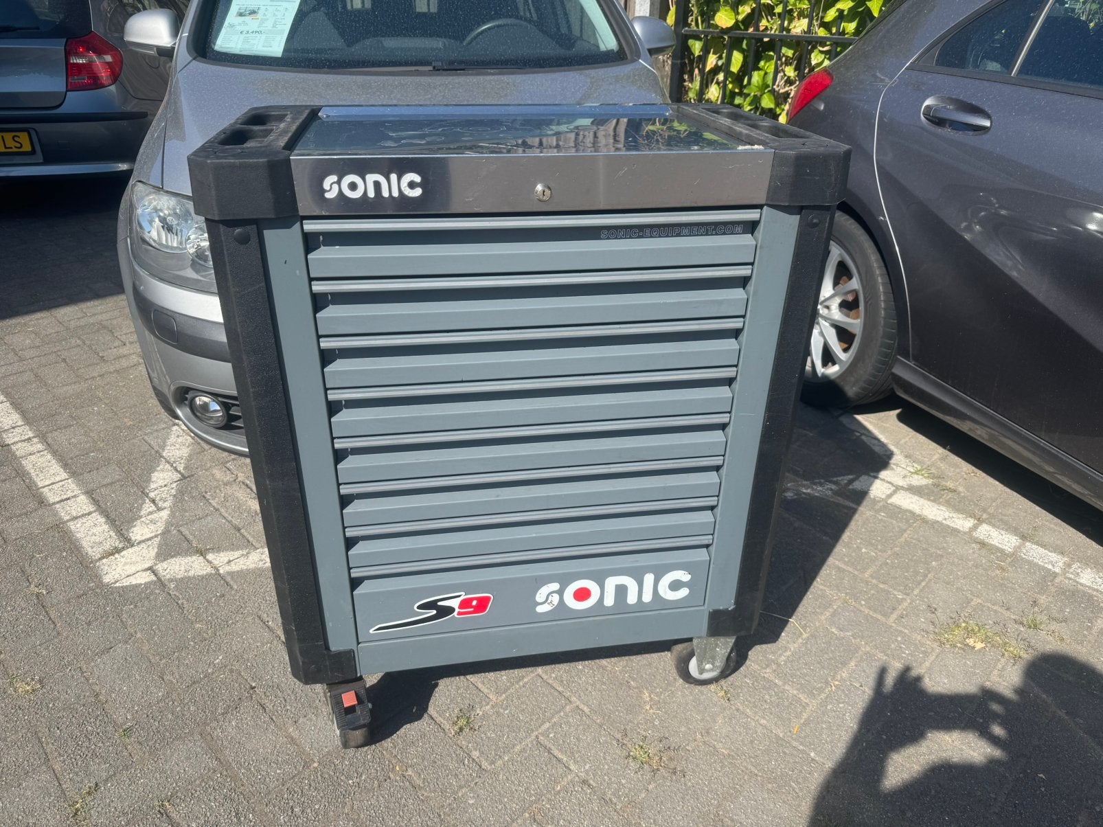 Sonic S9 gereedschapswagen, Ophalen, Zo goed als nieuw