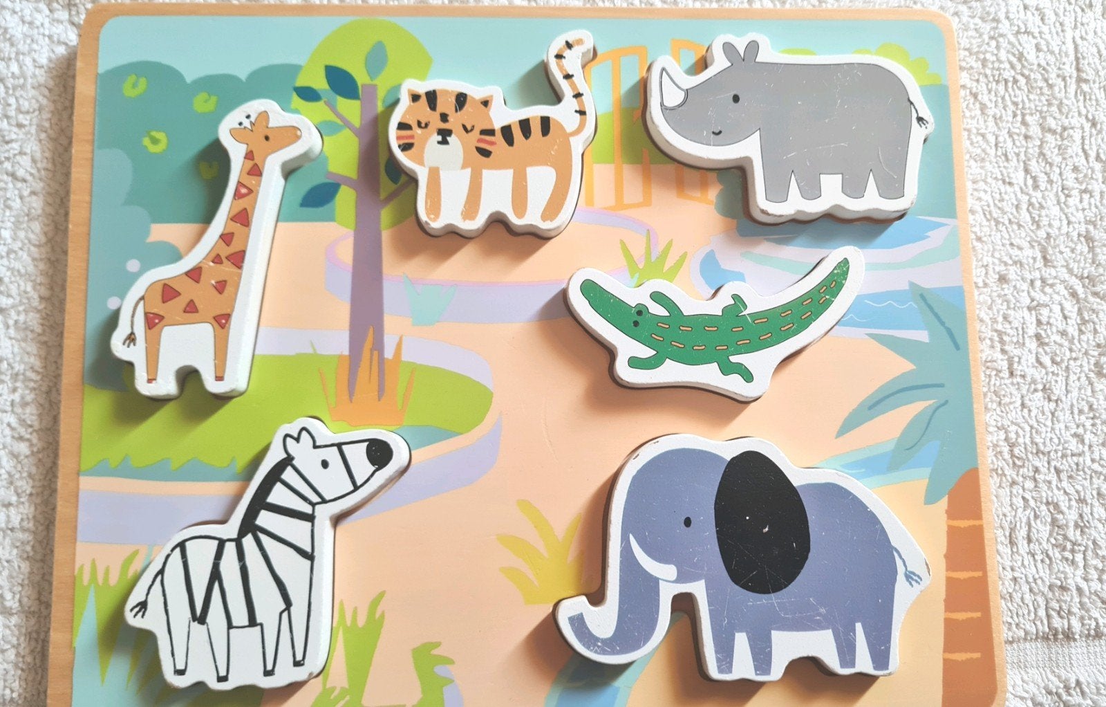 kinder puzzel peuter, Ophalen of Verzenden, Sticker