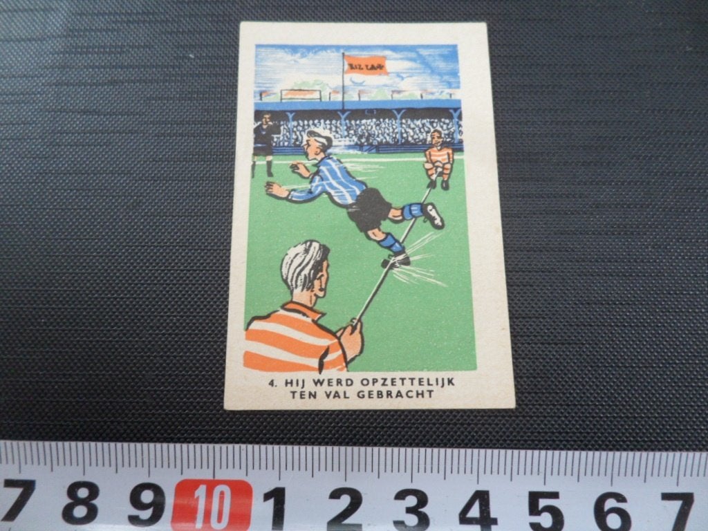 sticker plaatje strip voetbal spreekwoord RIZLA #4, Verzamelen, Ophalen of Verzenden, Zo goed als nieuw
