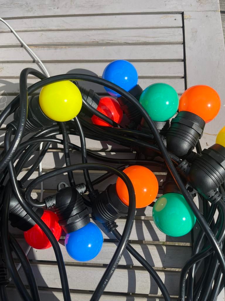 Prikkabel/ sfeer verlichting te huur 10m, Ophalen, Zo goed als nieuw