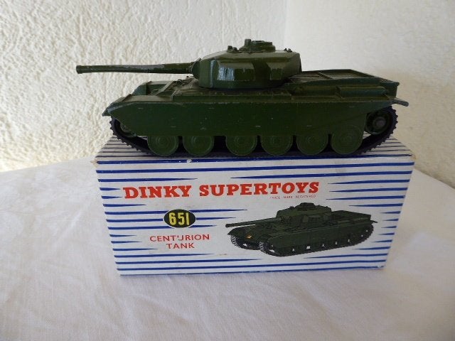 Dinky Supertoys 651 Centurion Tank in de Originele Doos, Ophalen of Verzenden