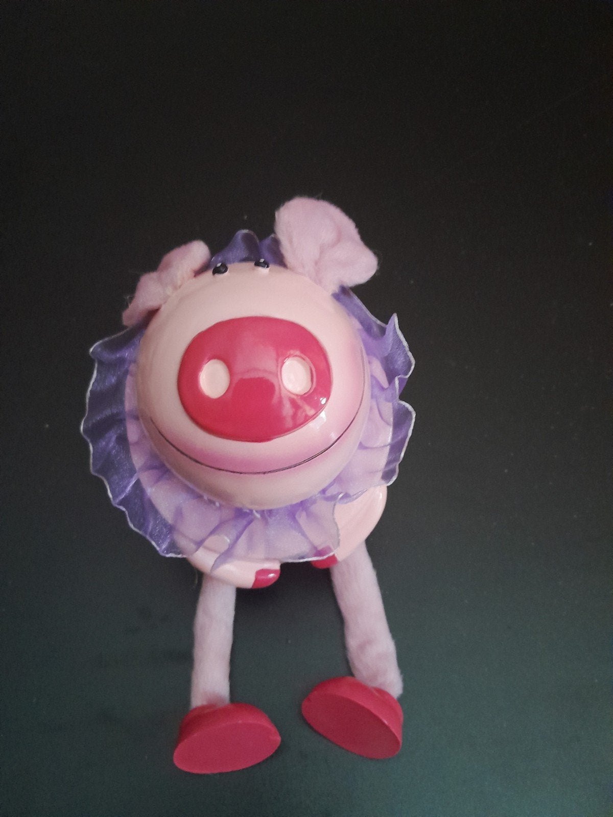 Leuke roze spaarpot varken met tutu en vleugels, Ophalen of Verzenden, Nieuw, Steen, Aardewerk of Keramiek, Dier