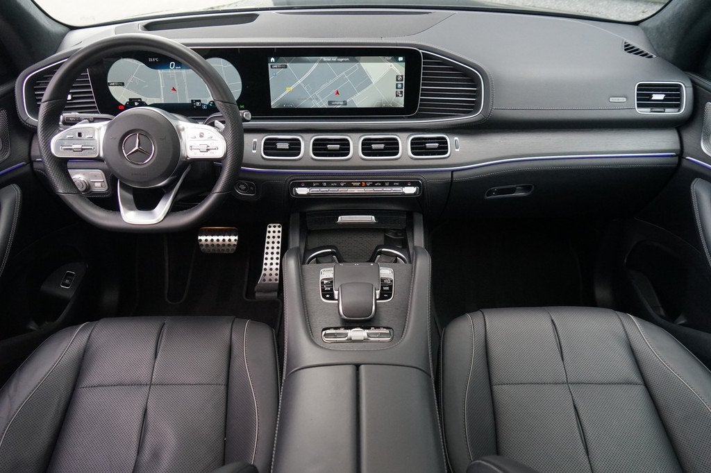 Mercedes-Benz GLS 400 d 4MATIC AMG ✅ VOL OPTIE ✅ SCHERME, 12 maanden, Gebruikt, 2925 cc, 7 stoelen