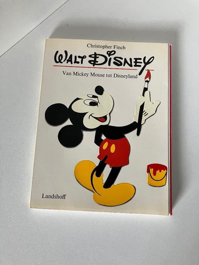 Vintage Walt Disney Boek – Van Mickey Mouse tot Disneyland, Verzamelen, Ophalen of Verzenden, Mickey Mouse, Overige typen