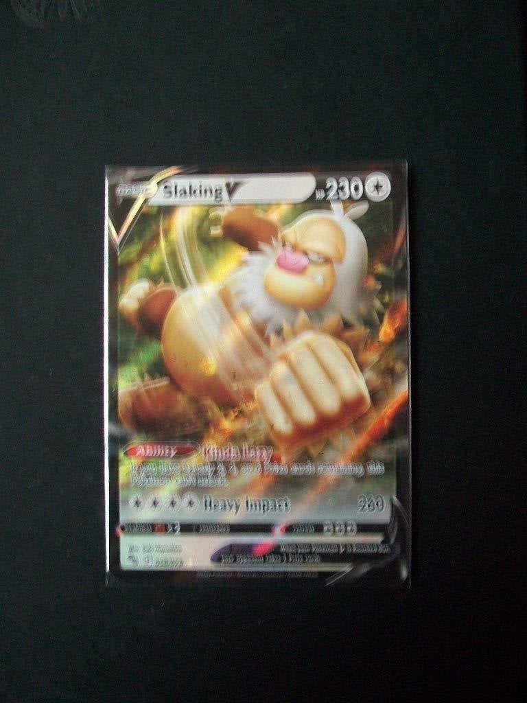 3465. Nieuwe Pokemon GO Kaart SLAKING V (058/078), Verzenden, Nieuw, Losse kaart, Foil