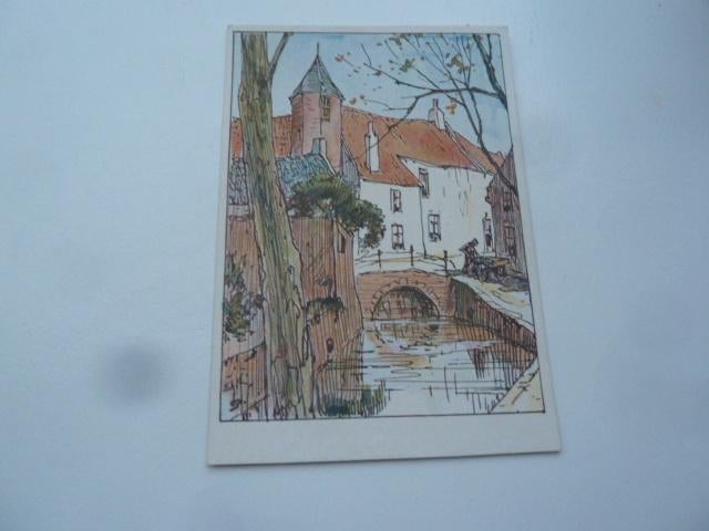 Amersfoort circa 1910 Muurhuizen 't Sluisje, Ophalen of Verzenden, Voor 1920, Ongelopen, Utrecht