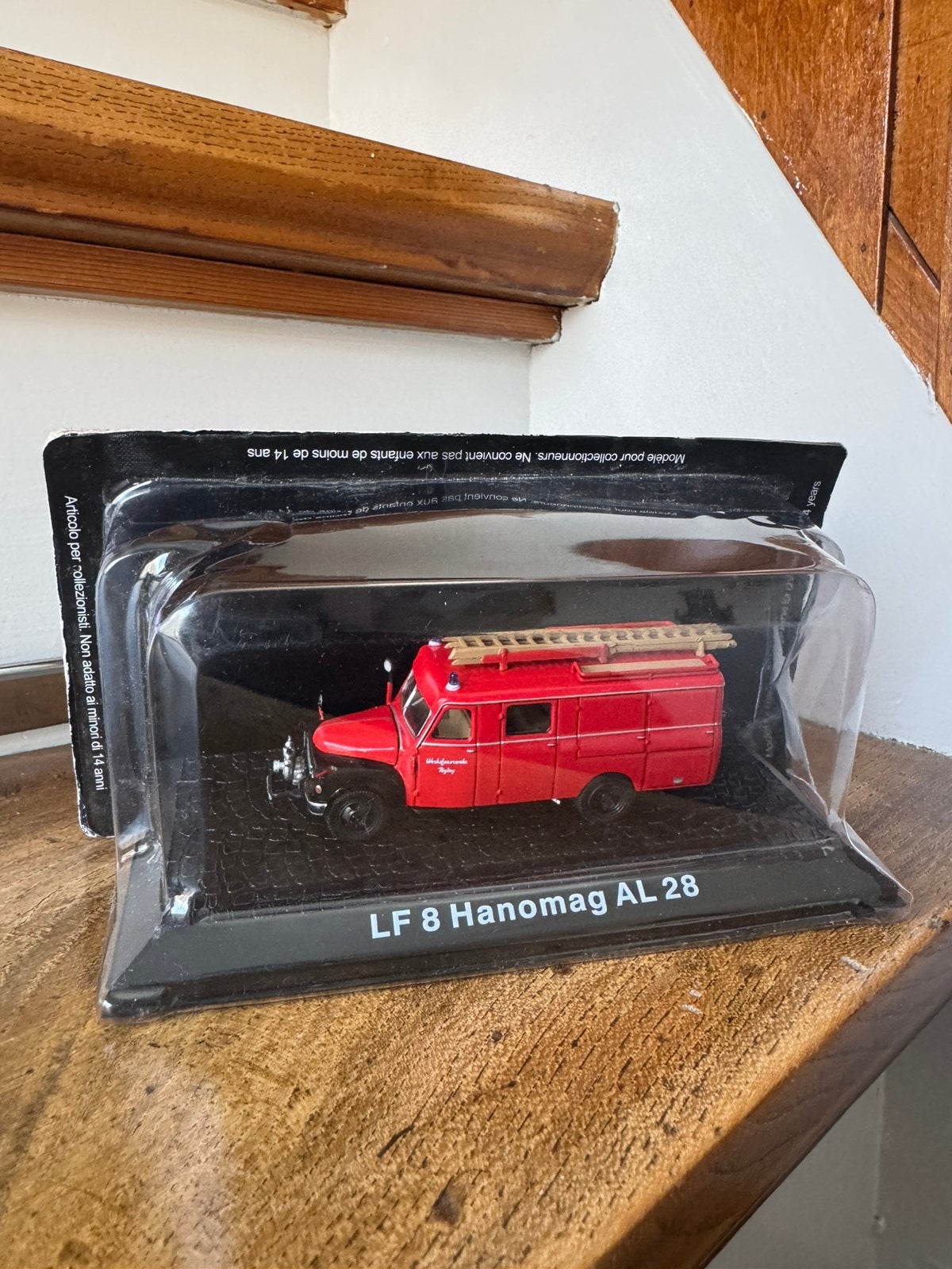 Brandweerwagen modelauto: LF 8 Hanomag AL 28, Ophalen of Verzenden, Nieuw, Auto's