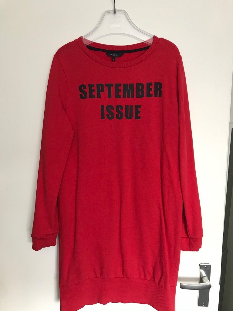Nikkie jurk maat 42 rood  “September Issue” Nieuw, Kleding | Dames, Jurken, Maat 42/44 (L), Nieuw, Ophalen of Verzenden, Nikkie