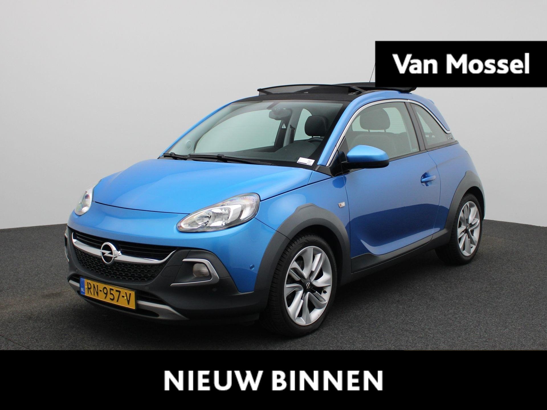 Opel ADAM 1.0 Turbo Rocks | Elektrisch Vouwdak | Stoelverwar, Auto's, Voorwielaandrijving, 12 maanden, ADAM, 1041 kg