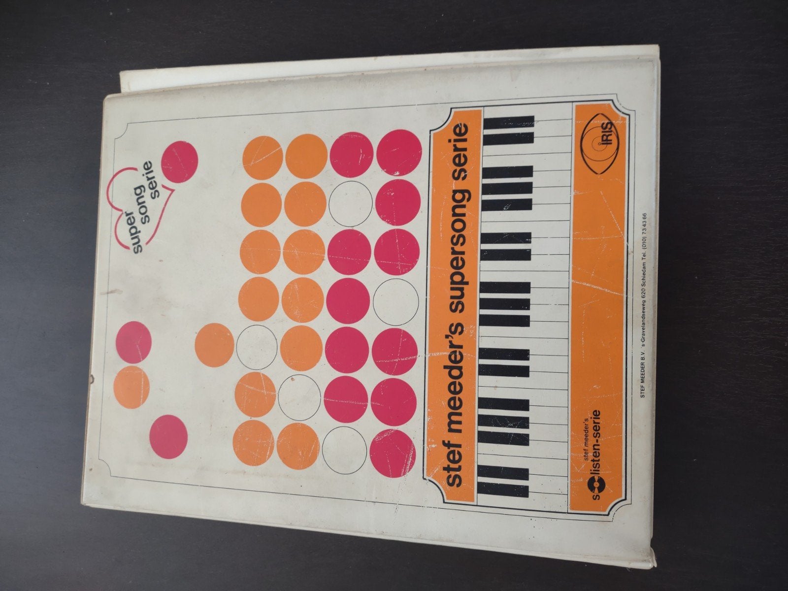 muziekboek, Ophalen