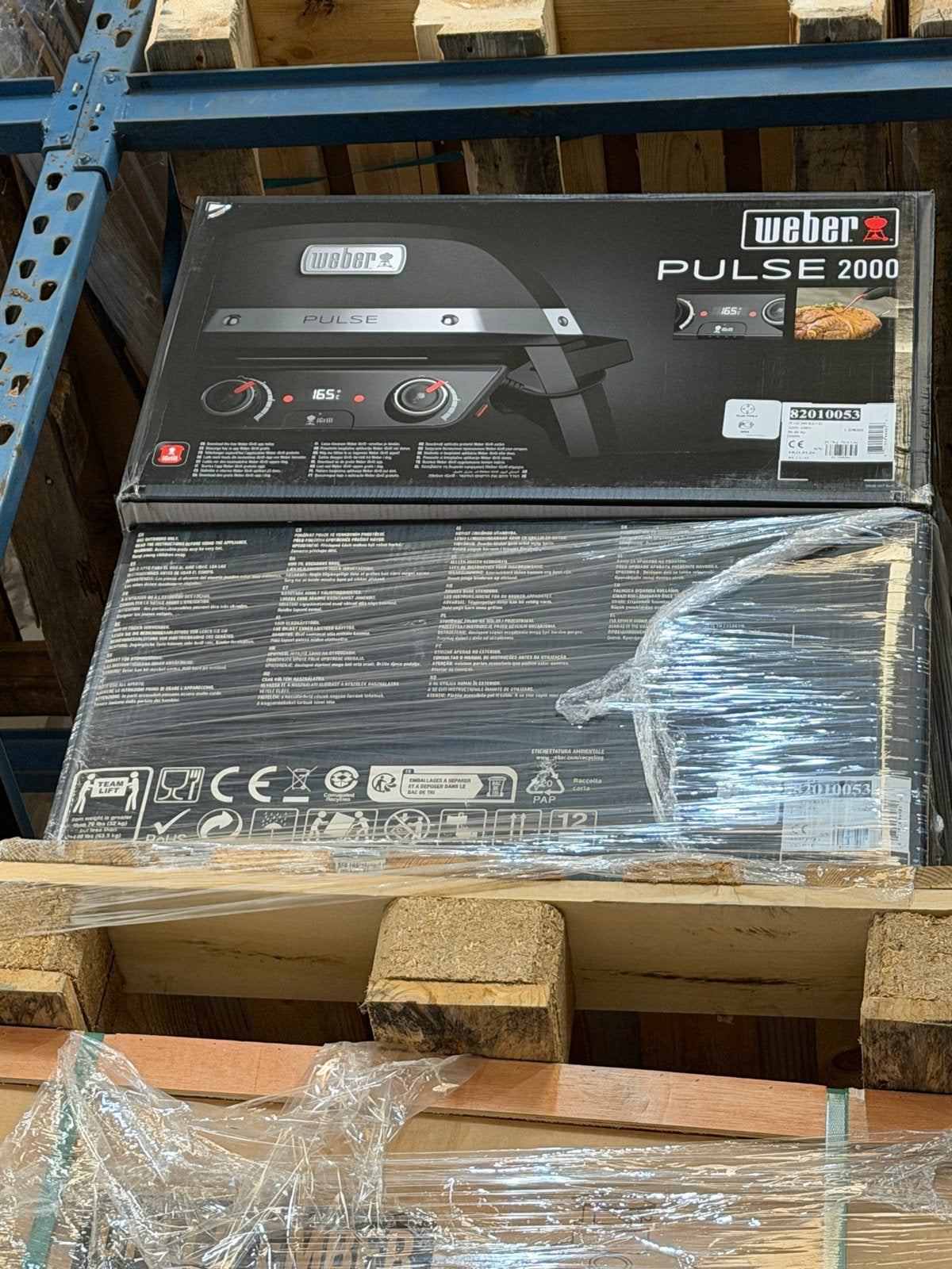 Weber Pulse 2000 Elektrische Barbecue - Nieuw in Doos, Ophalen of Verzenden, Nieuw