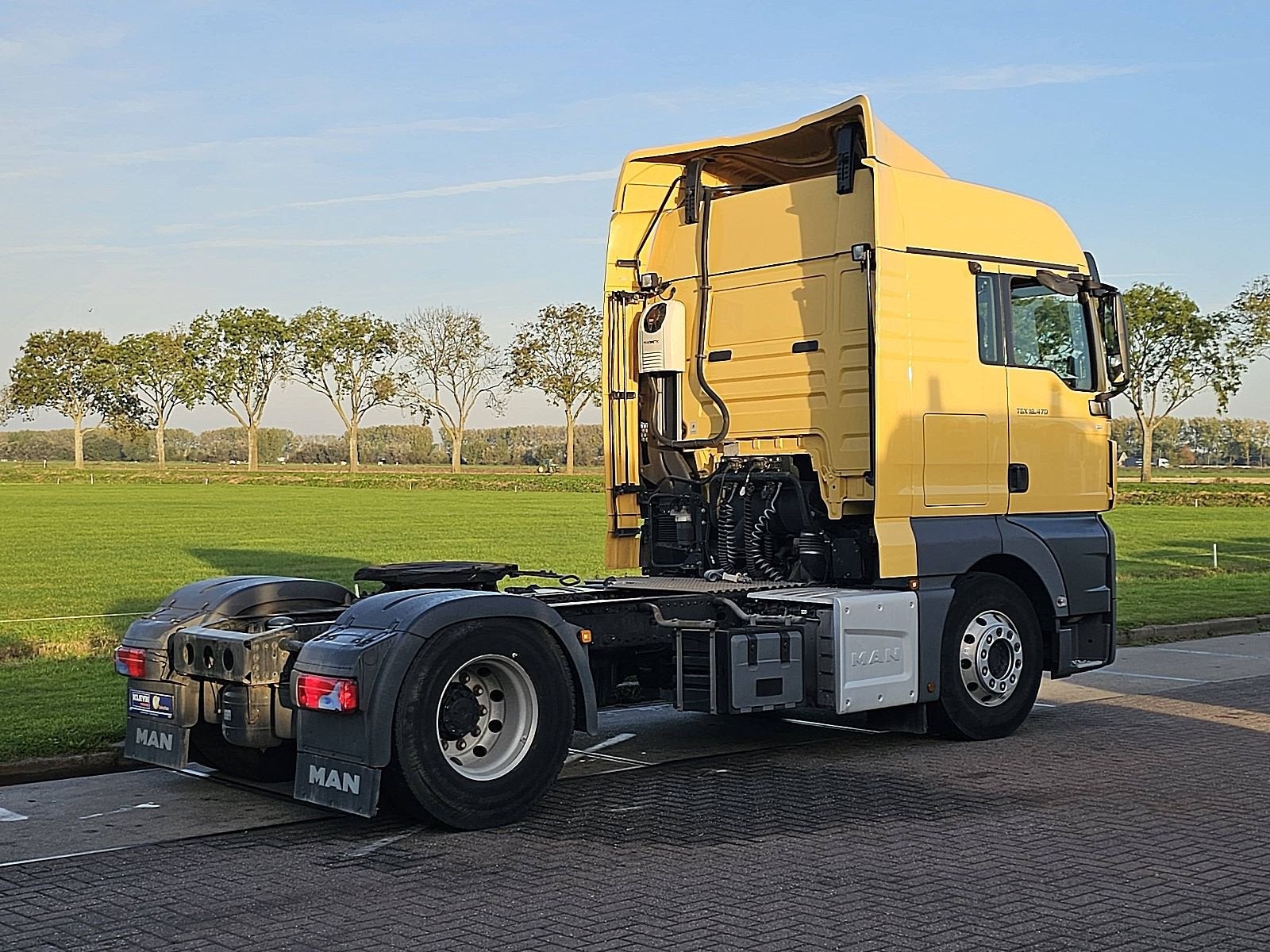 M.A.N. 18.470 TGX, Auto's, Automaat, Euro 6, Geel, Bedrijf
