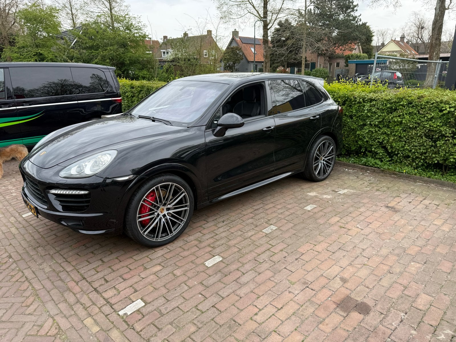 Porsche cayenne 958 - TURBO - 2011 Zwart, Auto's, Automaat, 501 pk, Zwart, Leder