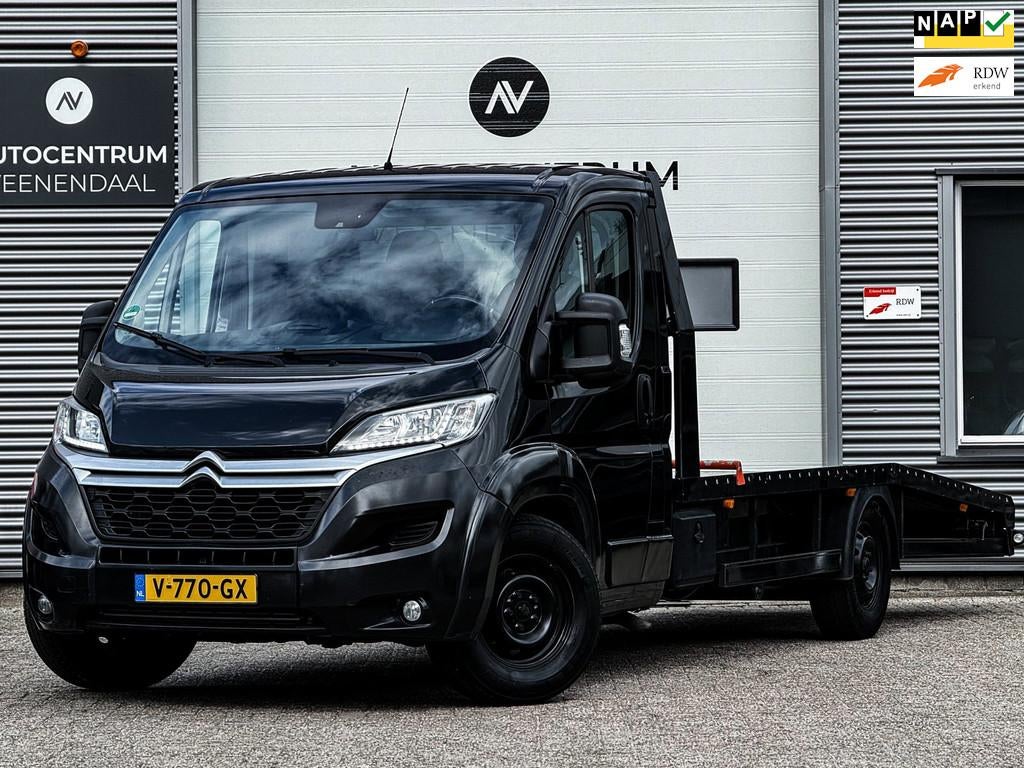 Citroen Jumper 35 2.0 BlueHDi L4 OPRIJWAGEN 162 PK LUCHTVERI, Auto's, Bestelauto's, Voorwielaandrijving, Stof, Gebruikt, 4 cilinders