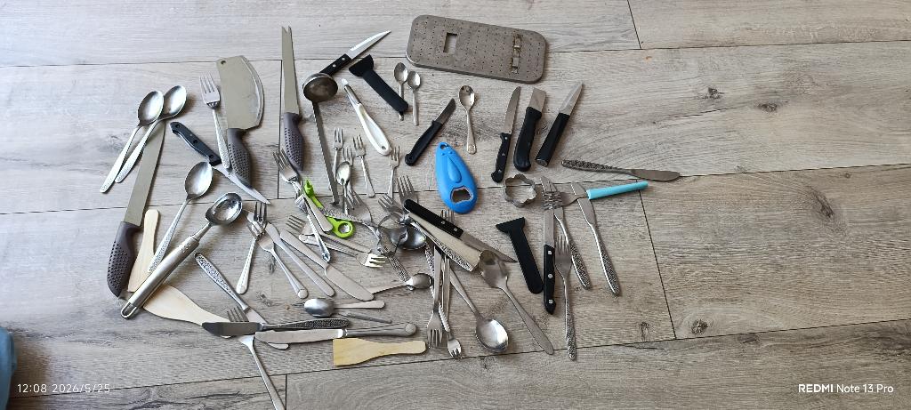 Bestek in diverse, Ophalen, Gebruikt, Overige materialen