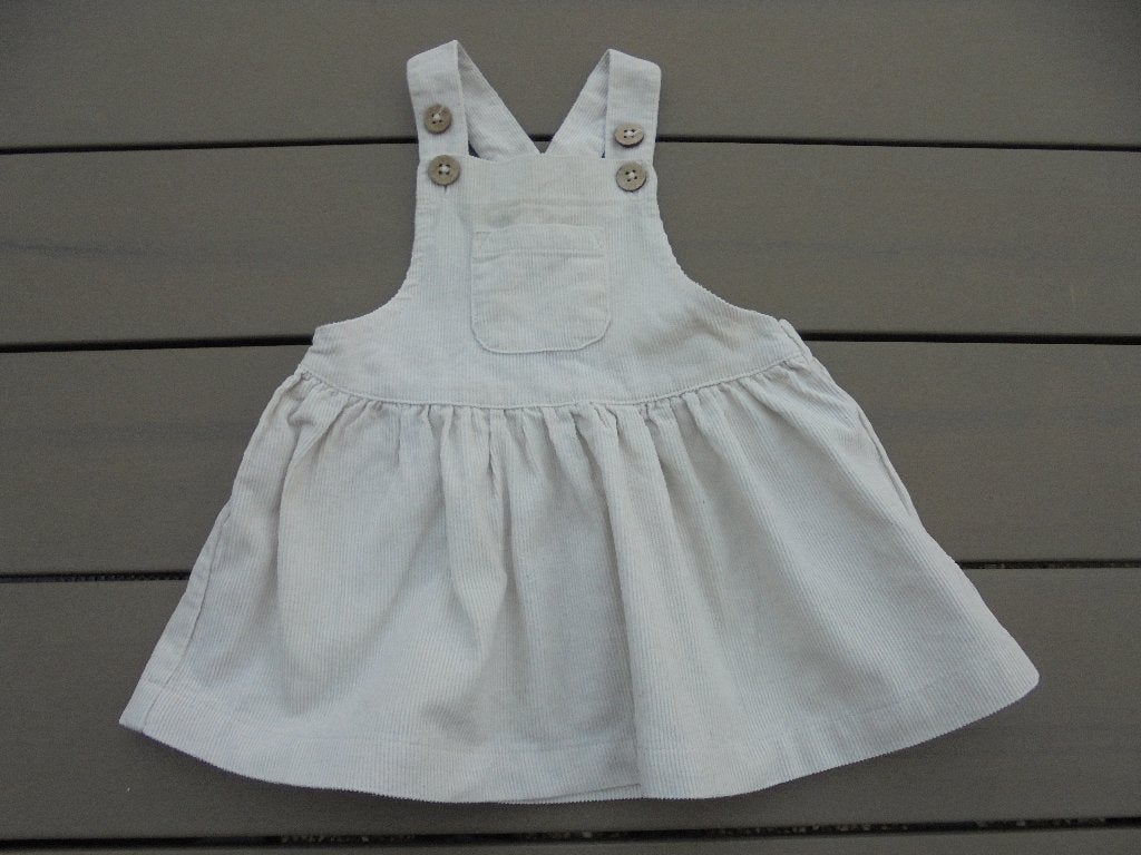 K233 Beige overgooier maat 68, Gebruikt, Meisje, Jurkje of Rokje, Ophalen of Verzenden