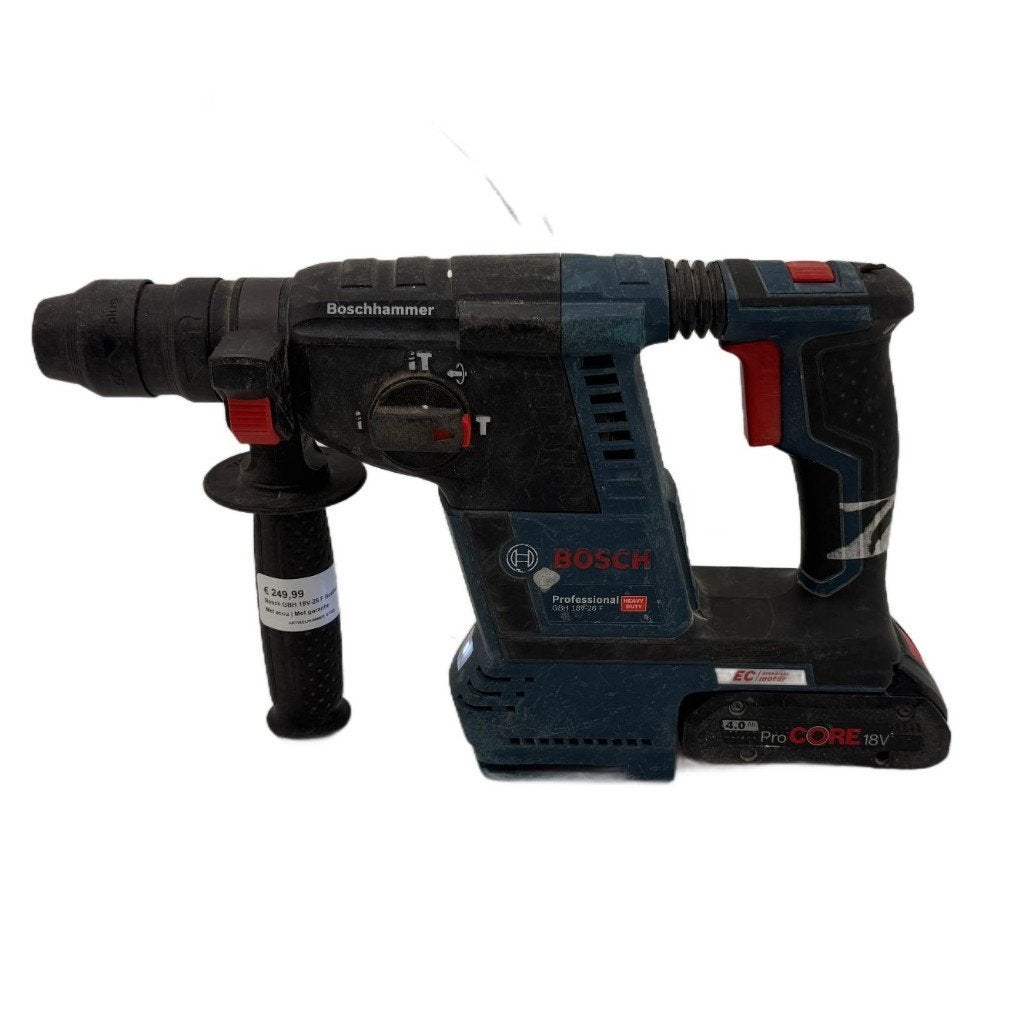 Bosch GBH 18V-26 F Boorhamer | Met accu | Met garantie, Boor- en/of Breekhamer, Dordrecht@usedproducts.nl, Toulonselaan 72, Ophalen of Verzenden