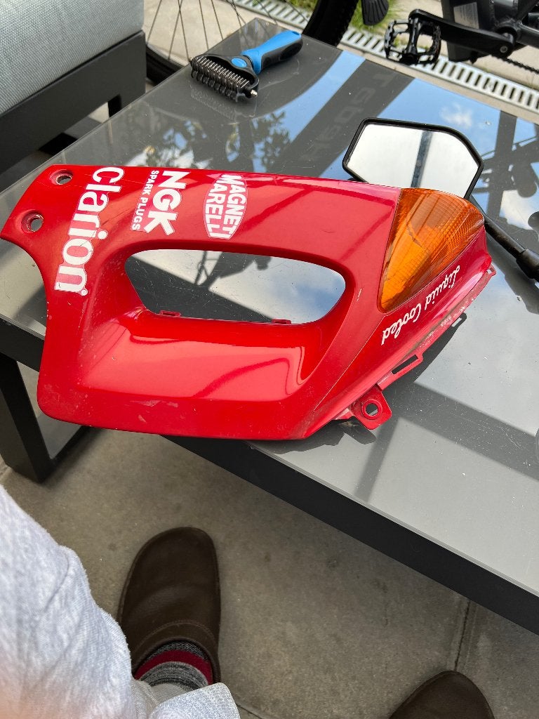 Voor Zijkap links voor Speedfigt 1,2, Ophalen of Verzenden, Zo goed als nieuw, Kap, Peugeot