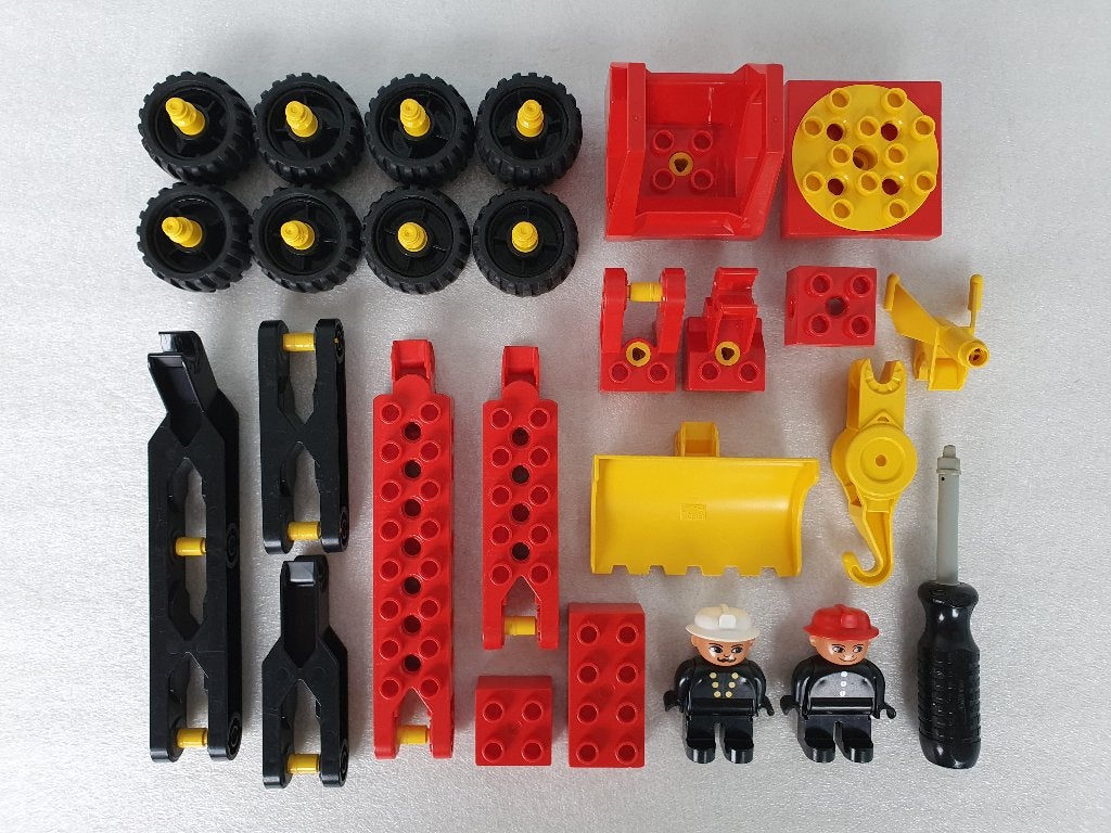 Lego Duplo Toolo 2940: Fire Truck, Kinderen en Baby's, Speelgoed | Duplo en Lego, Gebruikt, Ophalen of Verzenden, Compleet, Duplo
