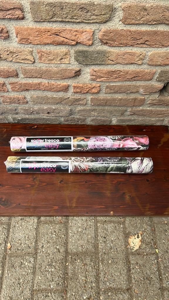 2 rollen “Super fresco easy” behang., Ophalen of Verzenden