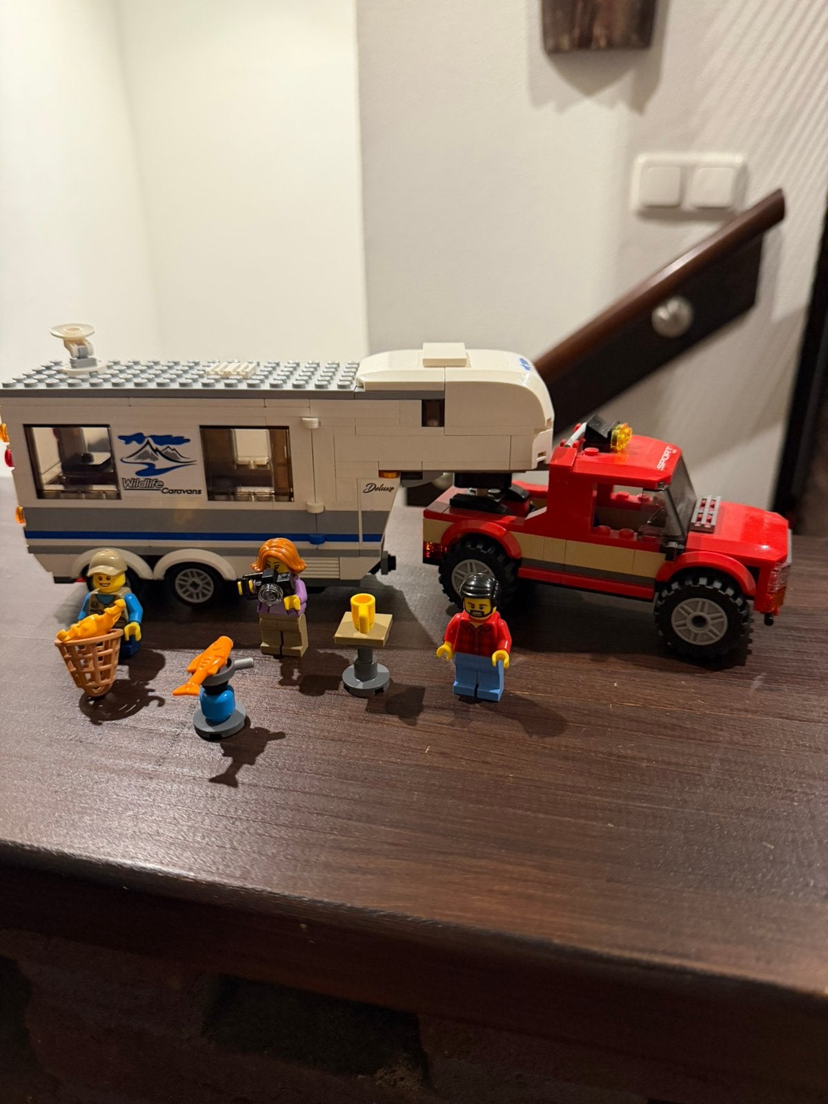 Lego camping truck, Ophalen of Verzenden, Zo goed als nieuw