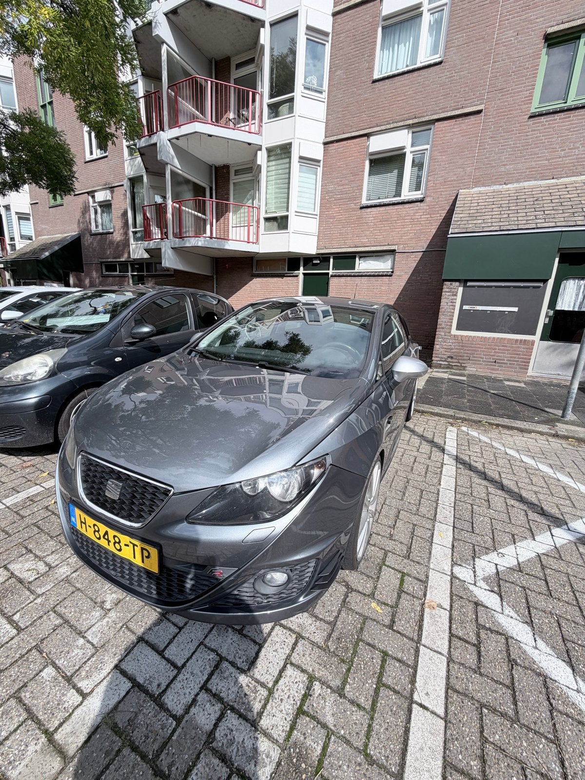Seat Ibiza 1.4 TSI 110KW AUT 2012 Grijs, Auto's, Automaat, 1154 kg, Zwart, Ibiza