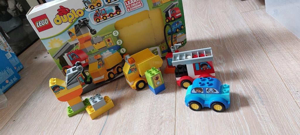 LEGO Duplo Mijn Eerste Voertuigen Set 10816, Ophalen, Gebruikt, Overige thema's, Duplo