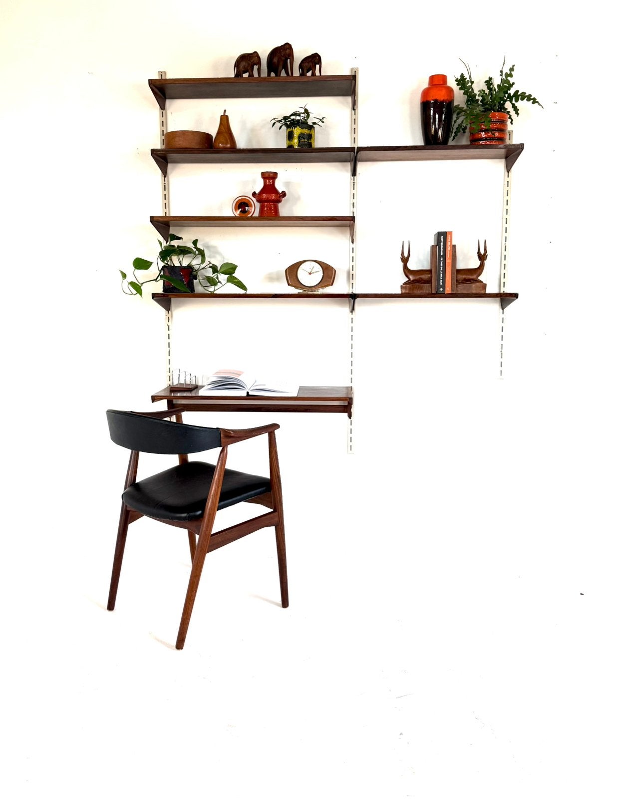 Vintage modulair wandsysteem, Kai Kristiansen ‘60, Overige houtsoorten, Met plank(en), Gebruikt, Kai Kristiansen