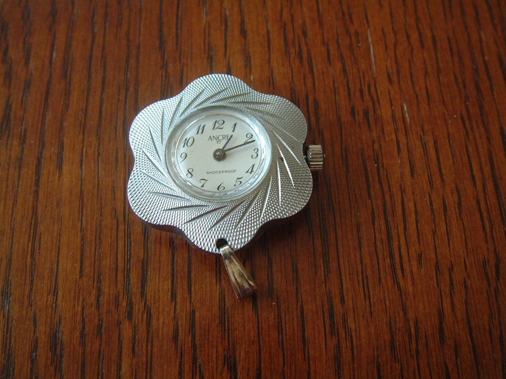 vintage dames horloge voor aan een ketting, Sieraden, Tassen en Uiterlijk, Horloges | Dames, Ophalen of Verzenden, Zo goed als nieuw