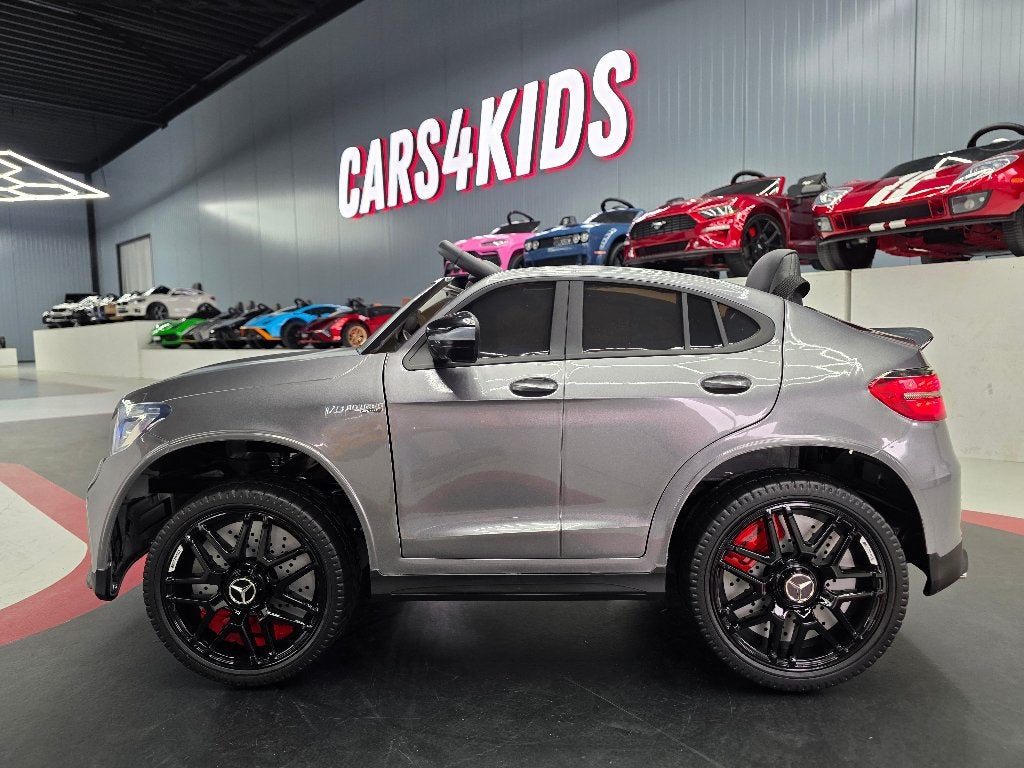Kinderauto Mercedes GLC - 4 motors - leren zit - met RC, Ophalen of Verzenden, Nieuw, Afstandsbediening
