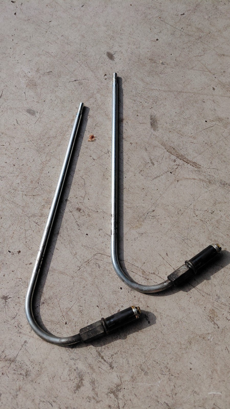 Vespa et2/et4 hoog windscherm beugels, Ophalen of Verzenden, Zo goed als nieuw, Overige typen