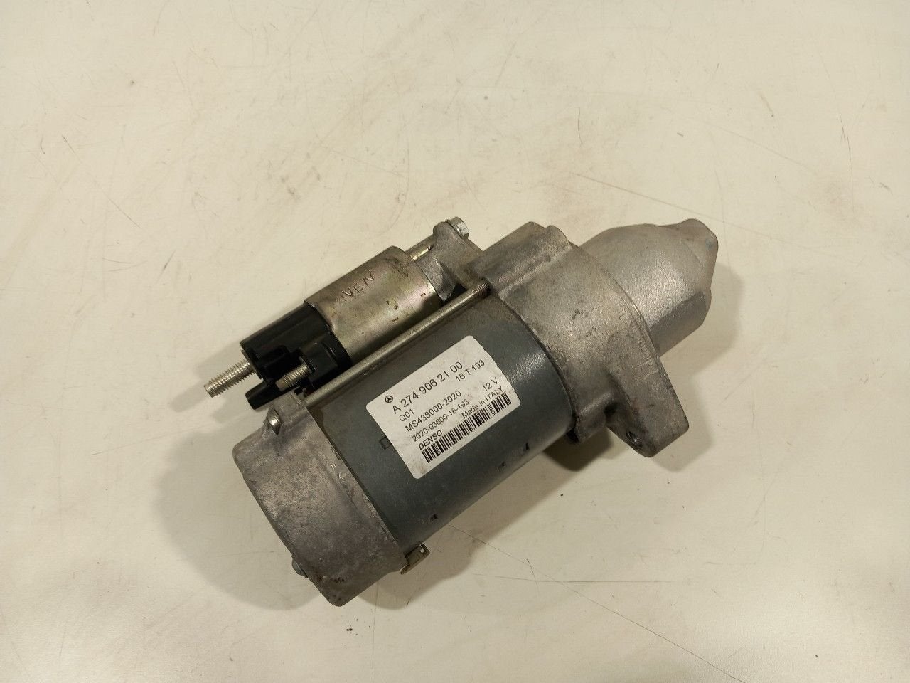 Startmotor Mercedes-Benz C-Klasse, Auto-onderdelen, Onderdelen@venauto.nl, Van der Ven Autorecycling B.V., Gebruikt, Ettenseweg 76, 4706 PB Roosendaal, The Netherlands