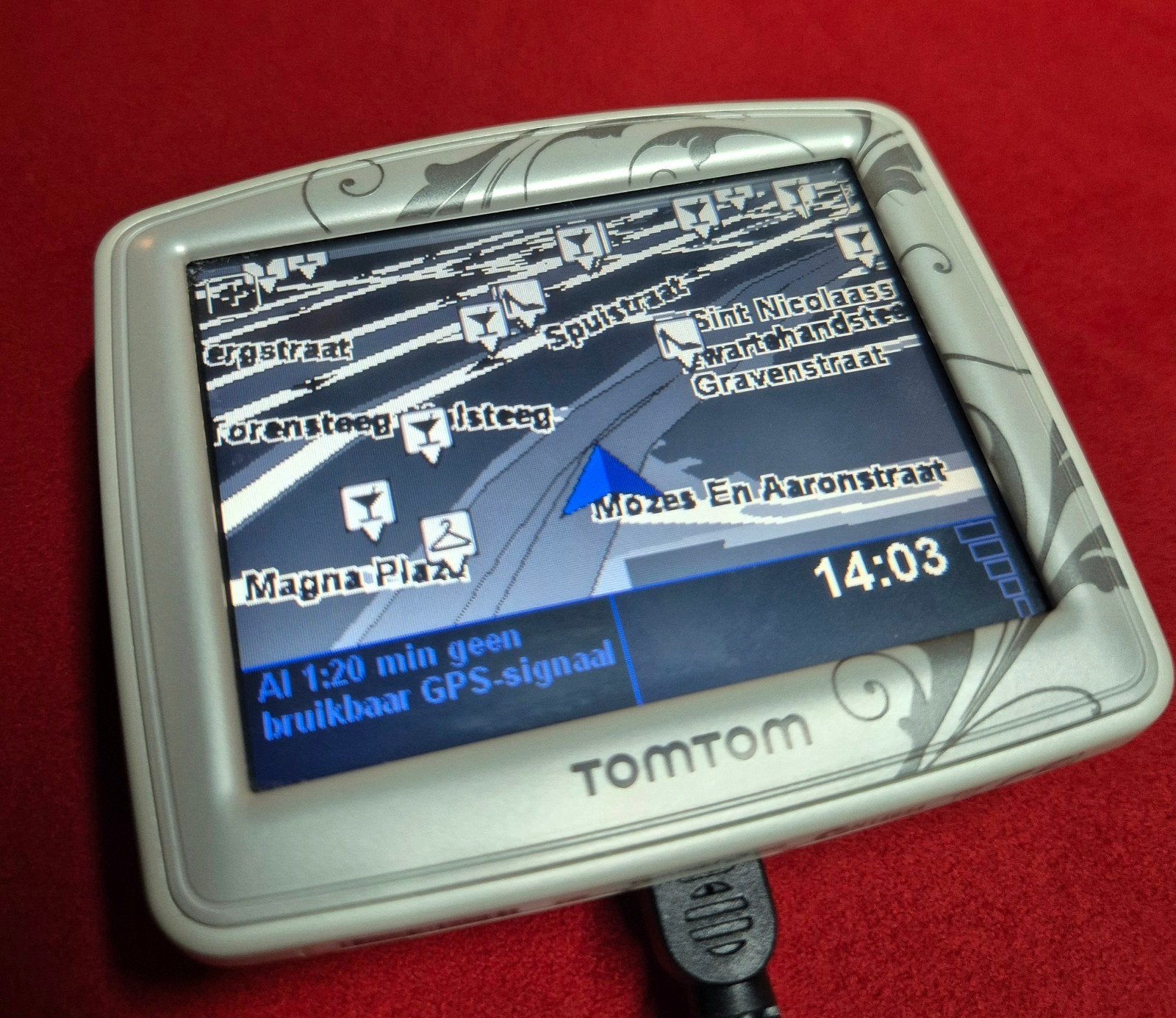 Collectie/Vintage TomTom ONE Edition White Pearl GPS, Ophalen of Verzenden, Gebruikt