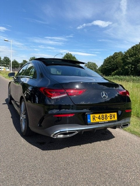 Mercedes-Benz CLA 250 224pk 7G-DCT 2021 Zwart, Auto's, Zwart, 4 cilinders, Alcantara, Zwart