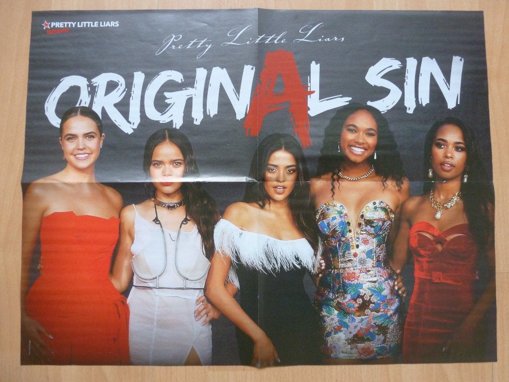 Grote poster Pretty Little Liars Original Sin Zendaya Bravo, Ophalen of Verzenden, Nieuw, A1 t/m A3, Film en Tv