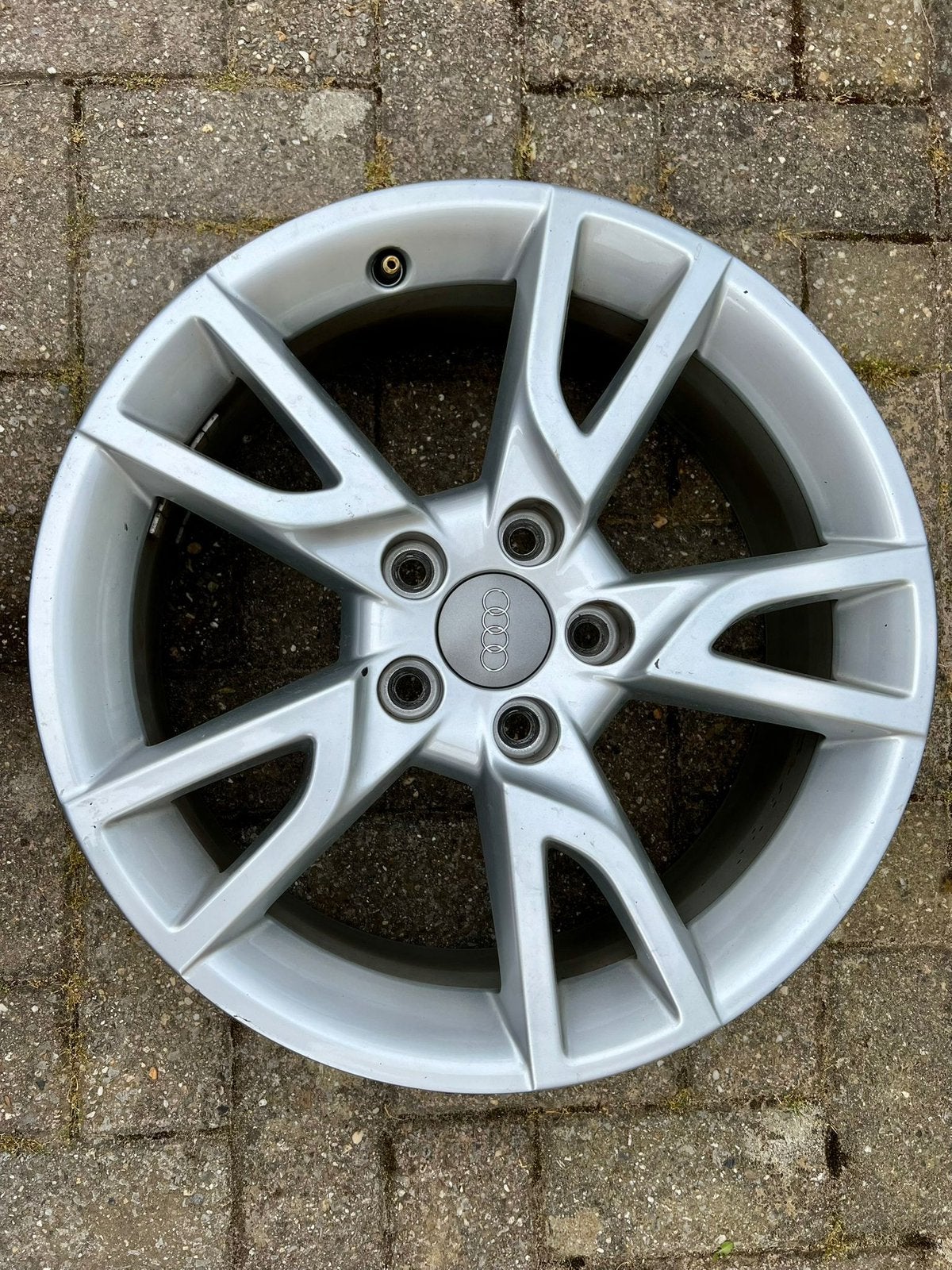 Lichtmetalen velgen Audi 17inch, Ophalen, Gebruikt