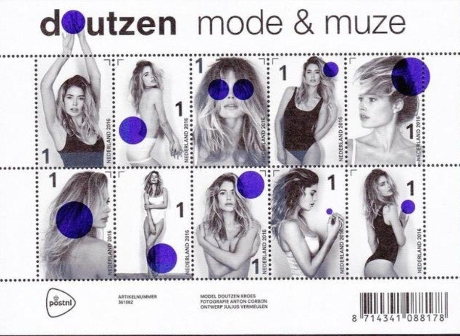 2016 Vel Doutzen Kroes Postfris., Postzegels en Munten, Verzenden, Postfris
