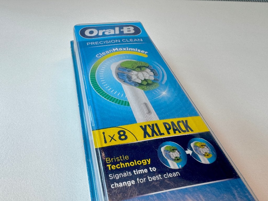 Oral-B XXL Pack - 8 Originele Opzetborstels (Nieuw), Ophalen of Verzenden, Nieuw, Opzetborstel