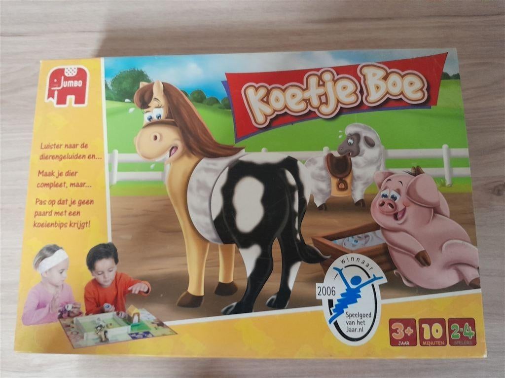 koetje boe gezelschapsspel [s1249], Verzenden, Zo goed als nieuw