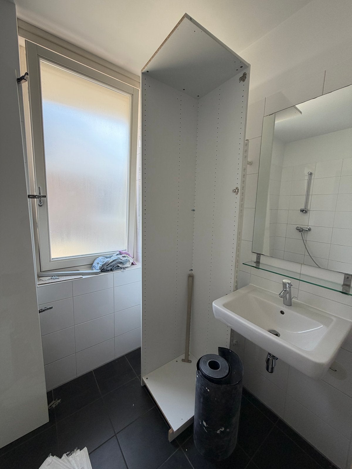 IKEA PAX hoekkast / hoekelement WIT met kledingroede, Ophalen, Overige materialen, Gebruikt, 200 cm of meer