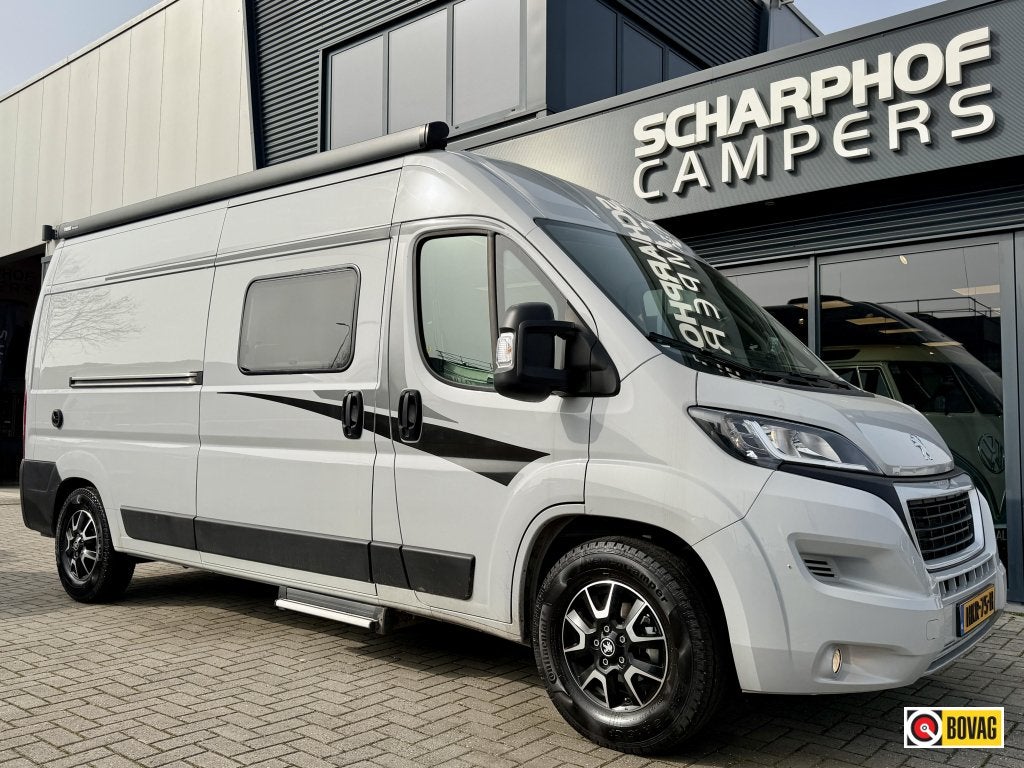 Knaus Boxlife 600 MQ (Pössl 2 Win/Adria Twin, Buscamper of Camperbus, Ringverwarming, Luifel, Bedrijf