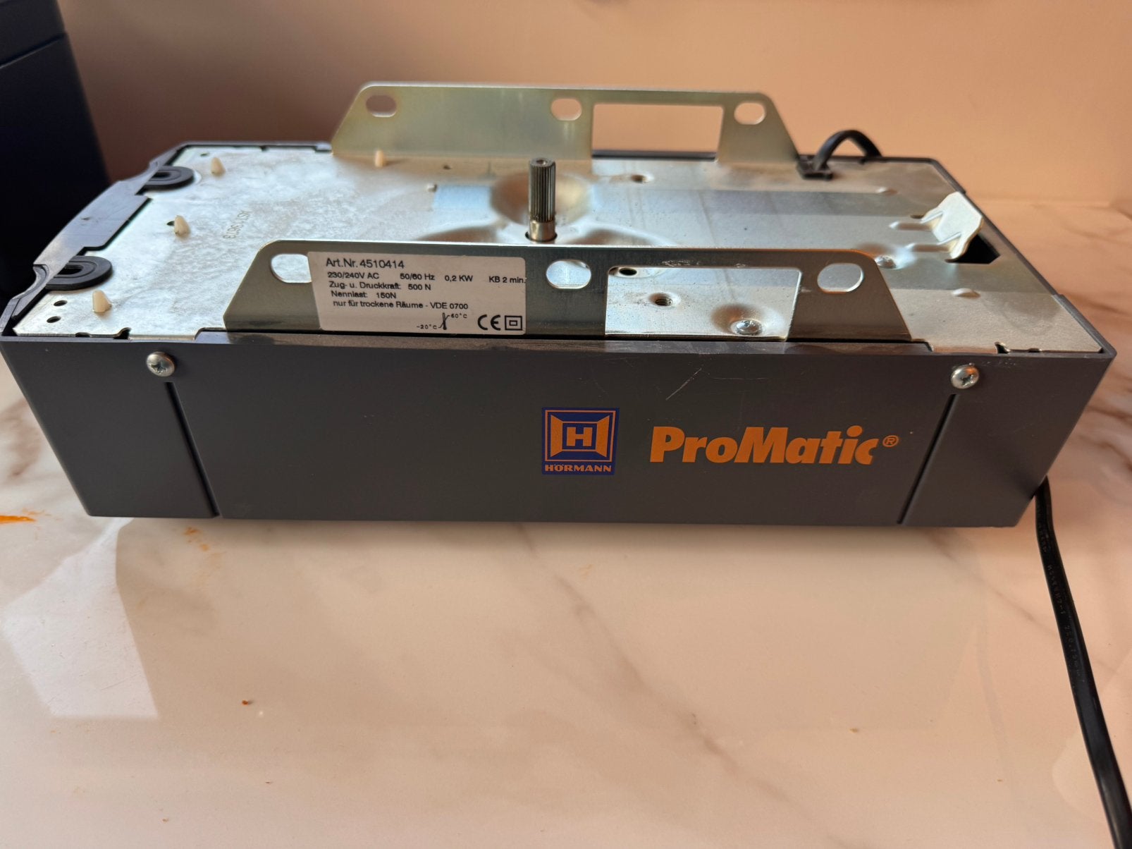 Hörmann Promatic 2 garagedeuropener, Ophalen, Gebruikt, Overige typen, 200 tot 215 cm