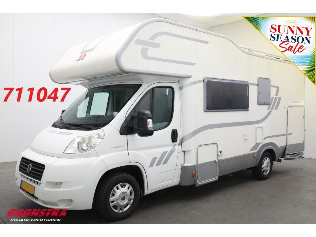 Adria Sport 660DP 2.3 M.Jet Solar Kachel Garage Fietsendrage, Caravans en Kamperen, Campers, Boonstra Schadevoertuigen, Fietsendrager