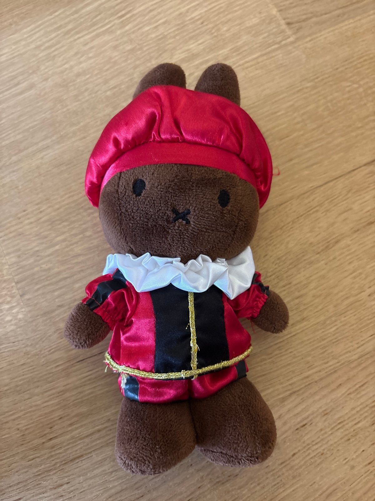 Nijntje Zwarte Piet knuffel - Zeldzaam verzamelobject, Konijn, Ophalen of Verzenden, Zo goed als nieuw, Middelgroot (20 tot 80 cm)