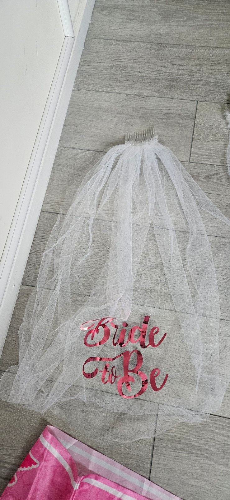 vrijgezellenfeest bruid Accessoires, Sluier en Tiara, Ophalen, Nieuw, Feestartikel, Geboorte of Huwelijk