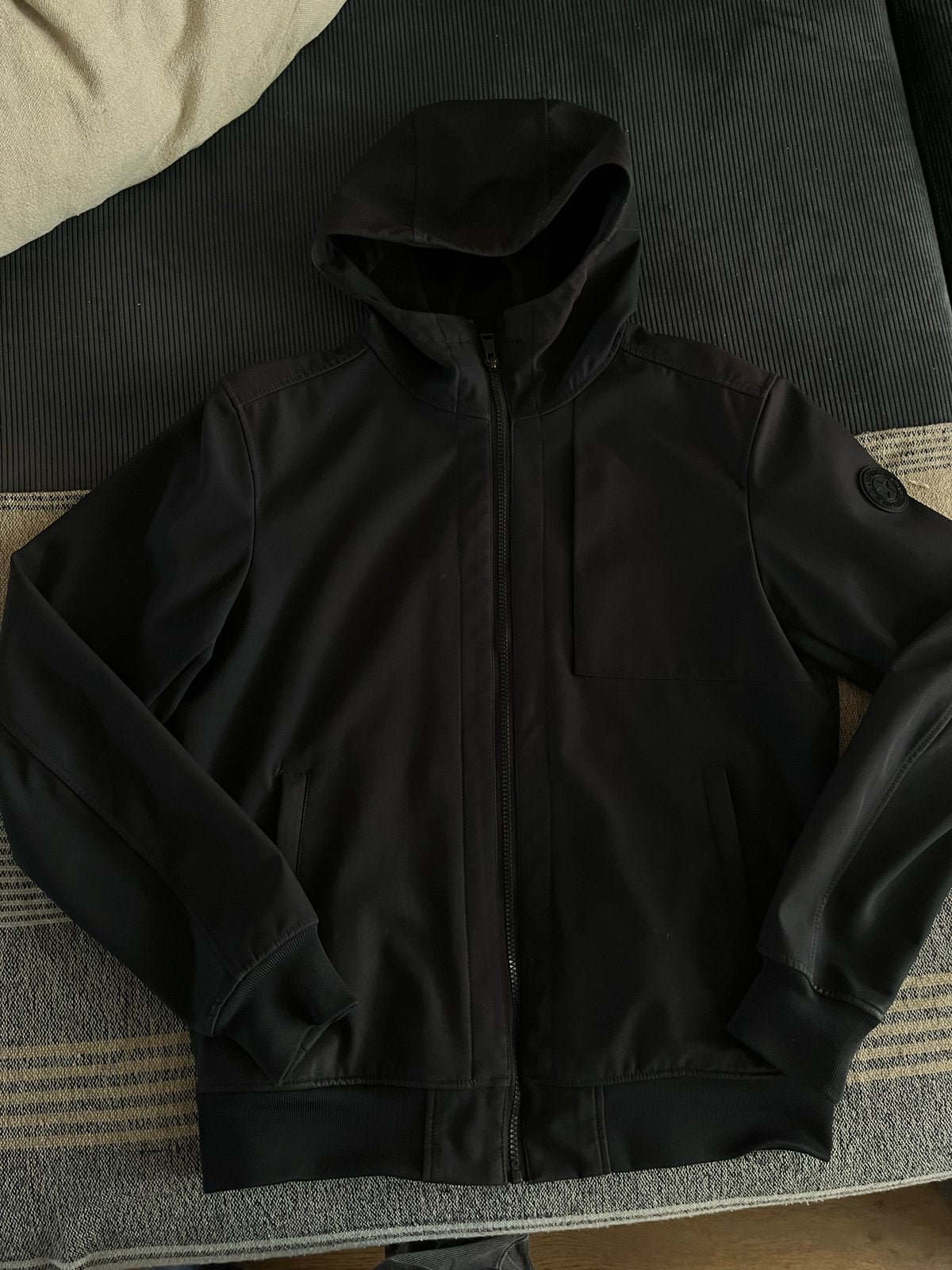 Air Force jas - Waterdicht en geschikt voor herfst/winter, Ophalen of Verzenden, Zo goed als nieuw, Overige maten, Zwart