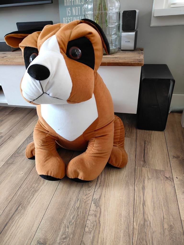 Grote knuffelhond - Ideaal voor knuffelen en spelen!, Ophalen, Overige merken, Overige karakters, Hond